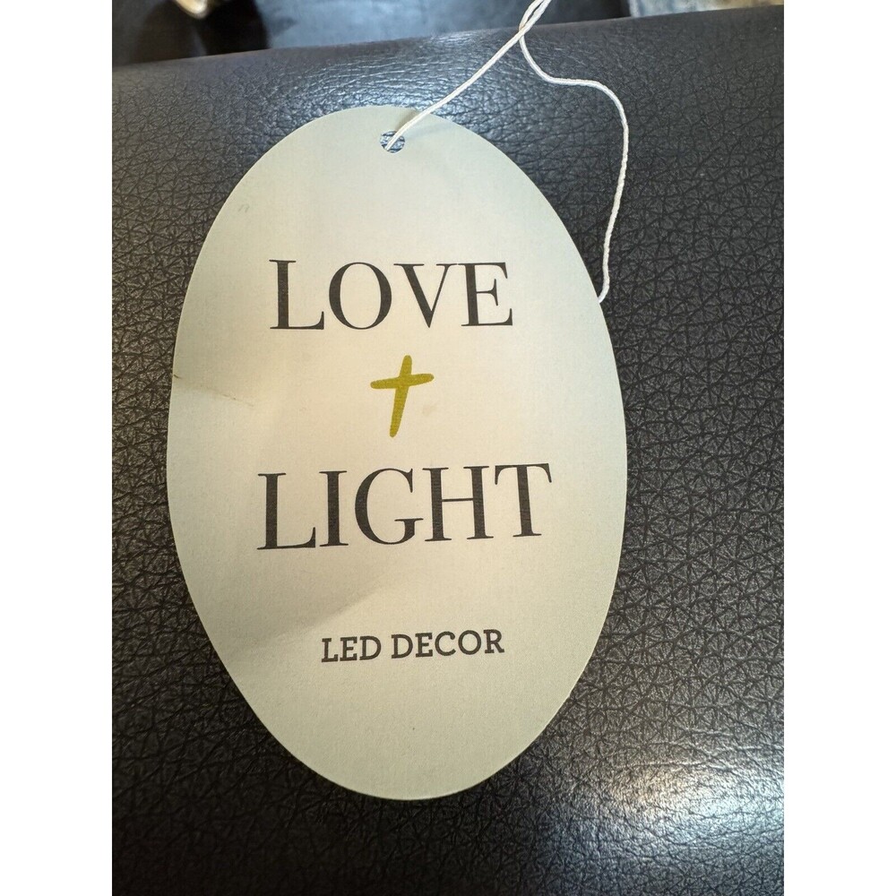 Love Light Nativity Set Mary Joseph Jesus Christmas Rare item NEW - Picture 7 of 11